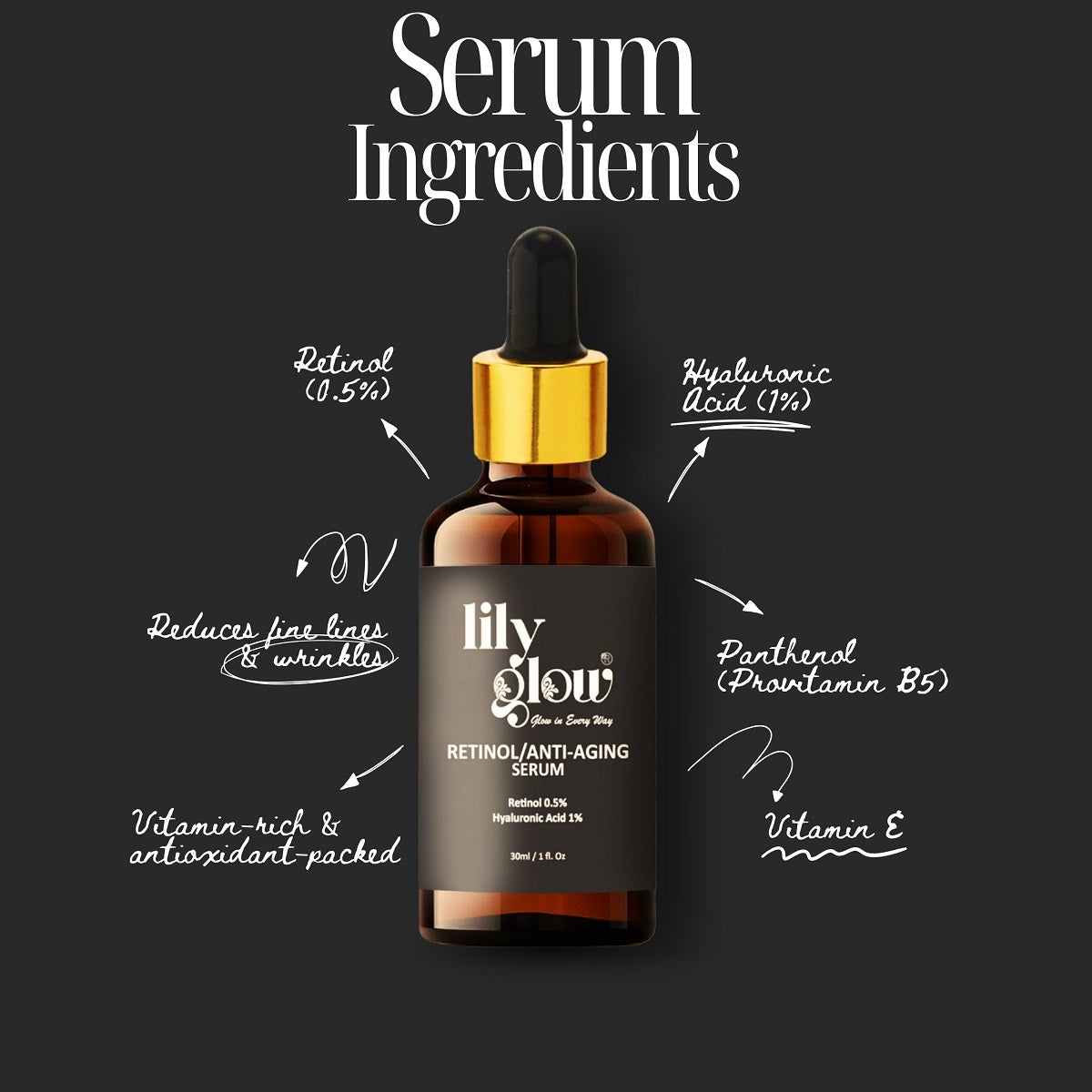 Lily Glow Retinol Anti-Aging Serum