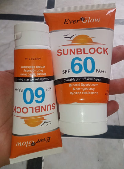 Ever Glow Whitening Sunblock SPF 60