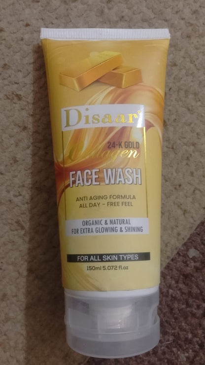 Disaar 24K Gold Face Wash