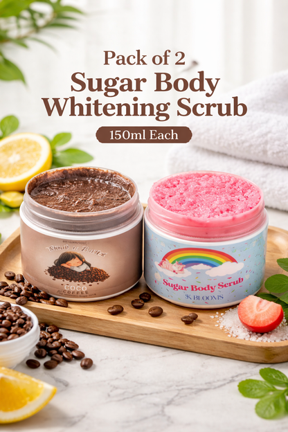 Sugar Body Whitening Scrub Pack of 2
