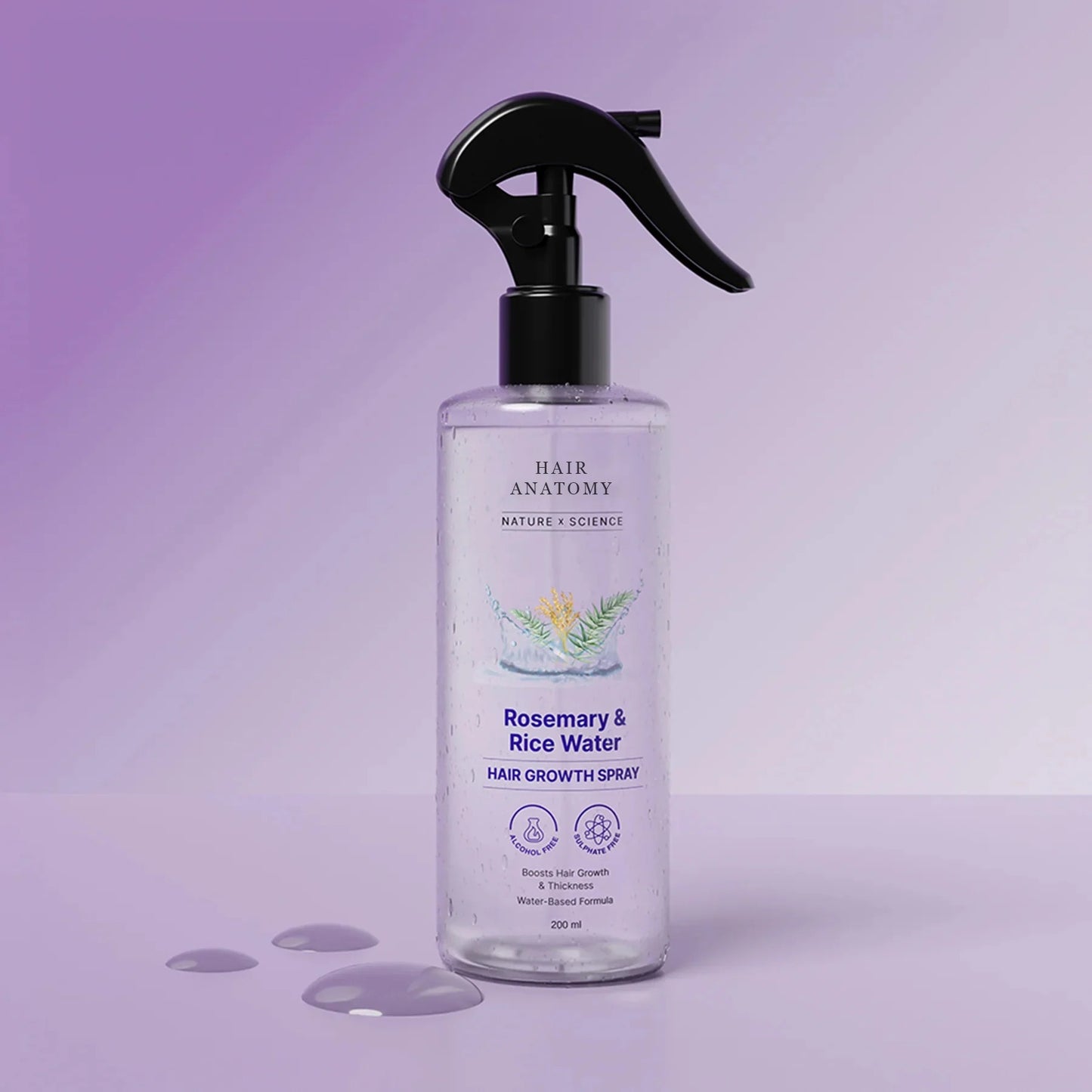 Bare Anatomy Rosemary Water Spray for Hair Growth