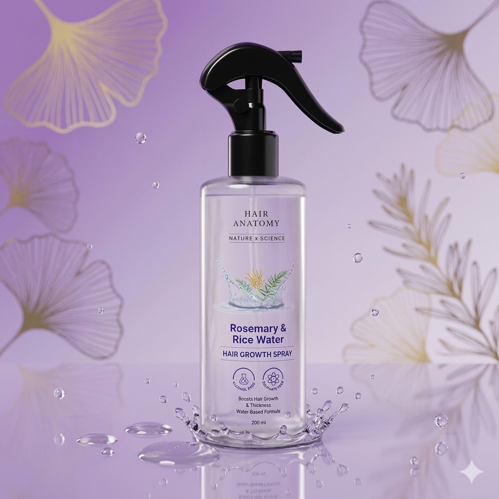 Bare Anatomy Rosemary Water Spray for Hair Growth