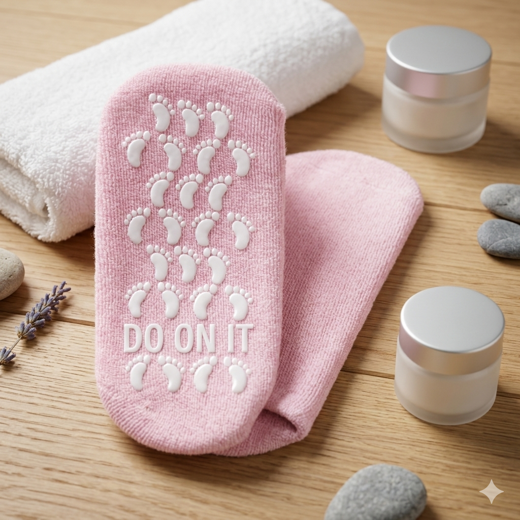 Reusable Silicone Spa Gel Socks